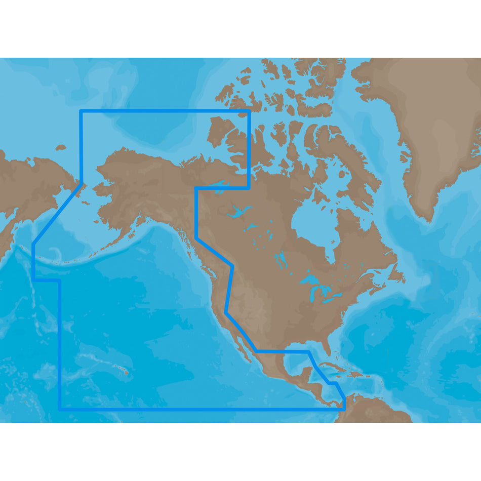 C-MAP MAX NA-M035 - Pacific Coast & Central - SD Card [NA-M035SDCARD]