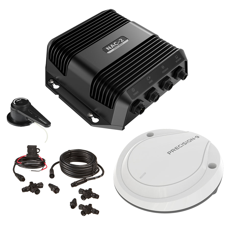 Simrad NAC-2 Autopilot Core Pack - NAC-2, Precision-9, RF25N & N2k Starter Kit [000-13335-001]