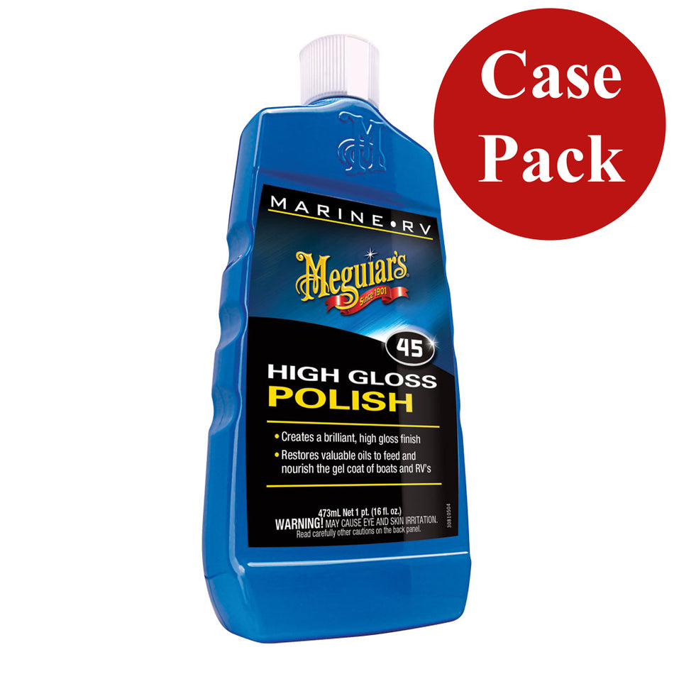 Meguiars Boat/RV Polish  Gloss Enhancer - *Case of 6* [M4516CASE]