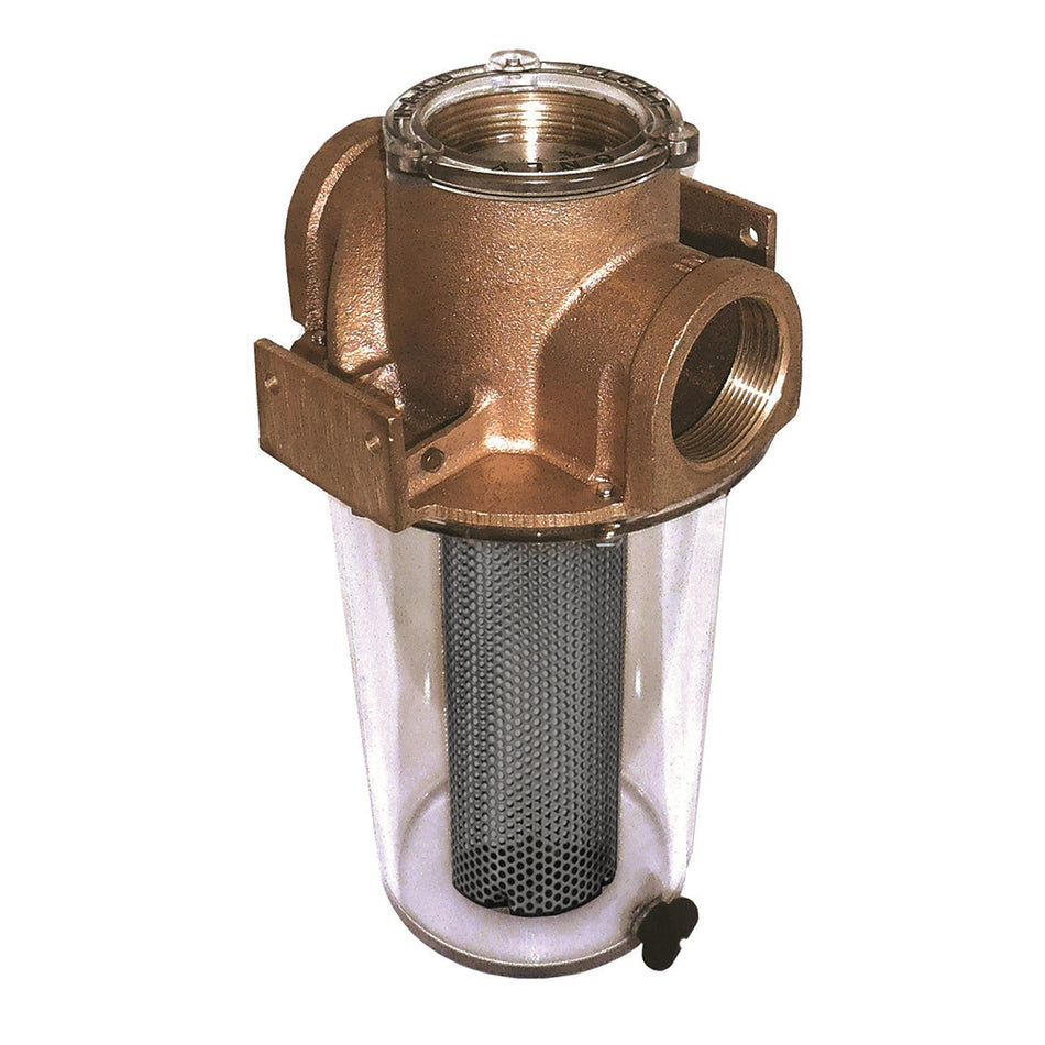 GROCO ARG-1250 Series 1-1/4" Raw Water Strainer w/Monel Basket [ARG-1250]