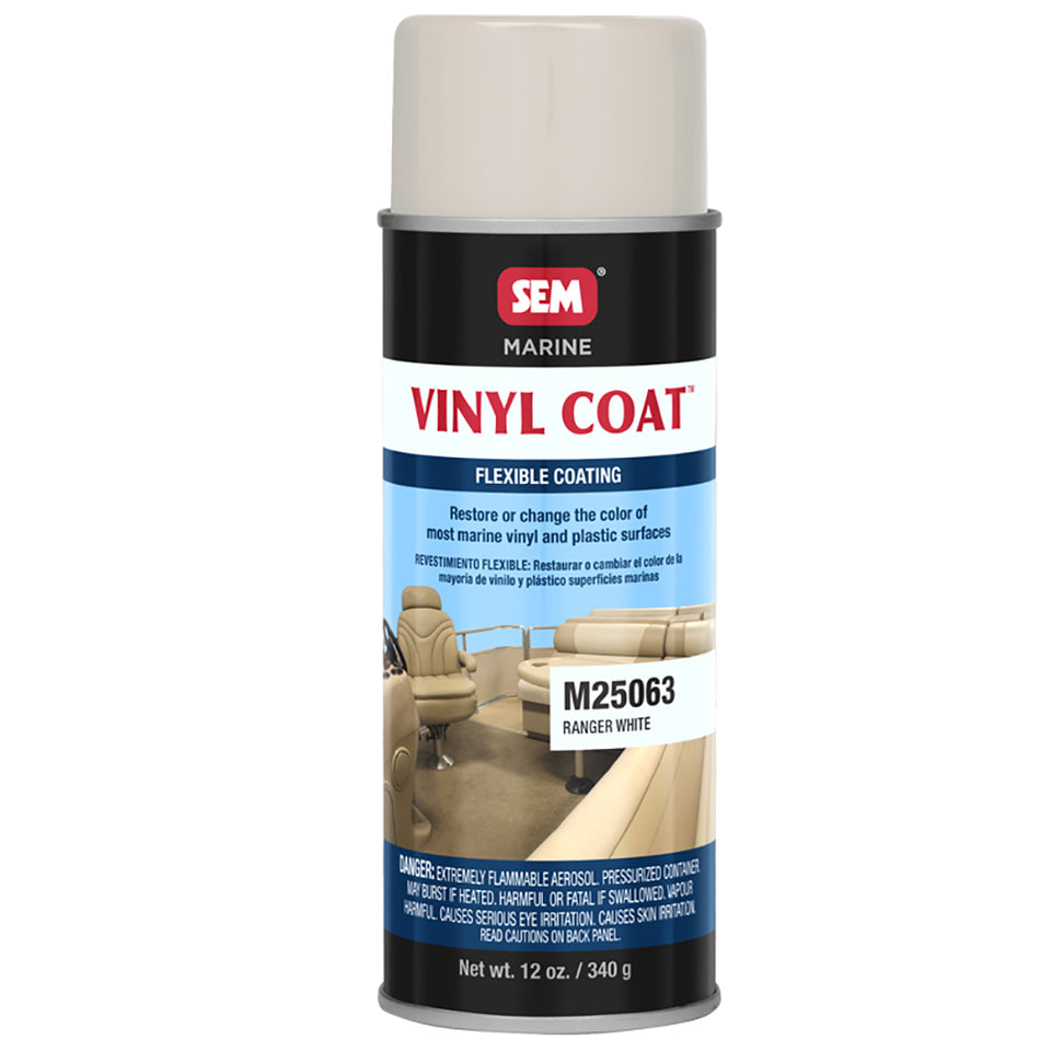 SEM Vinyl Coat - Ranger White - 12oz [M25063]